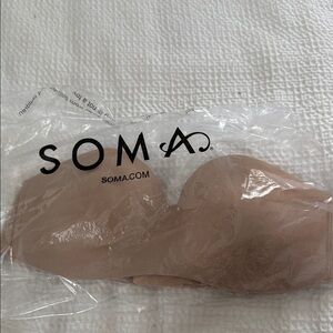 Soma Warm Amber Strapless Stay-Put Adhesive Bra